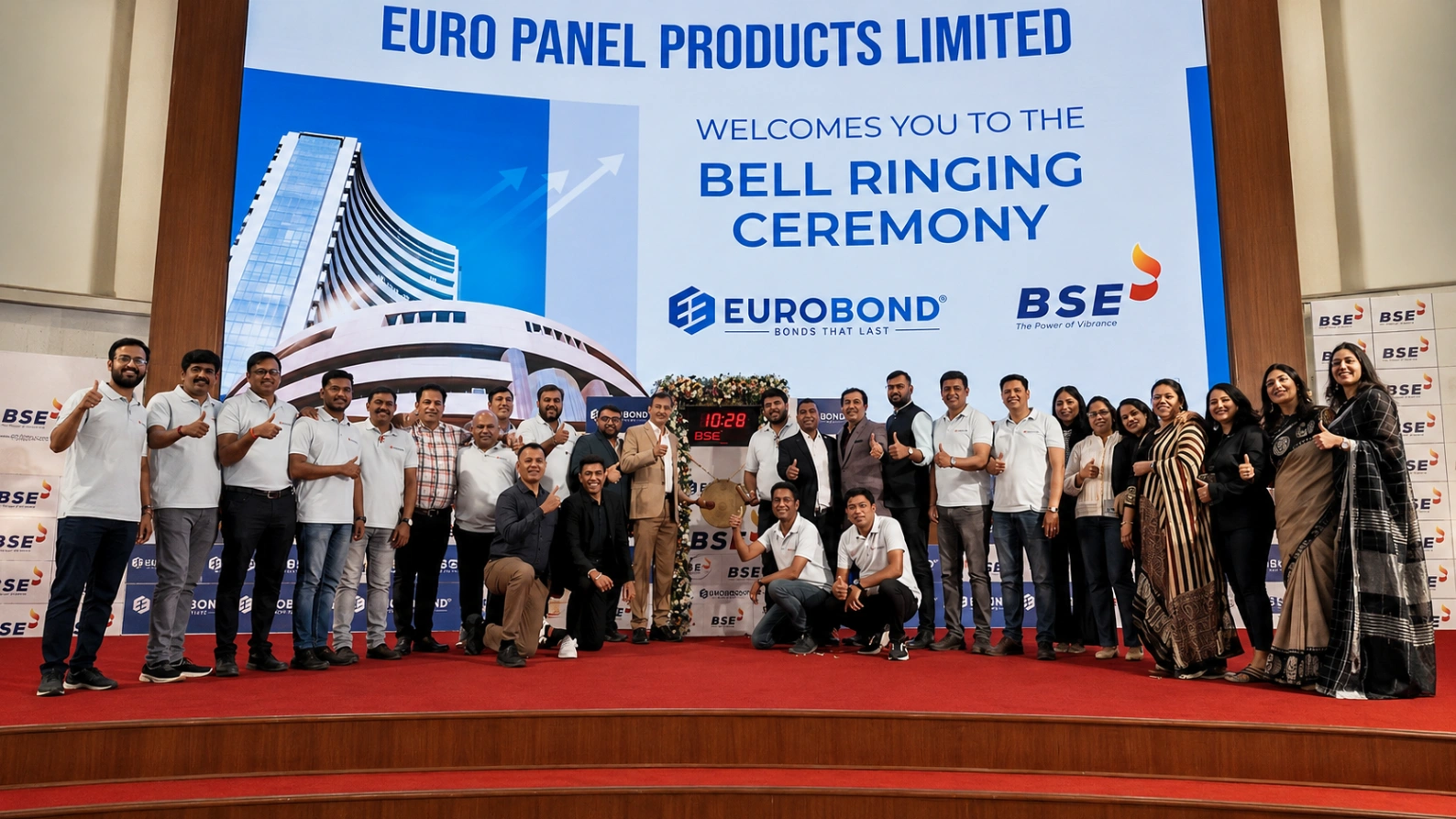 Eurobond BSE Listing Cinematic Coverage